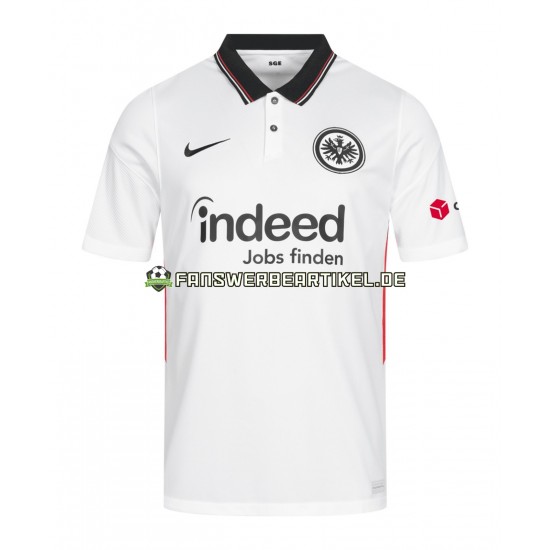 Trikot Eintracht Frankfurt Herren Ausweich ausrüstung 2021-2022 Kurzarm