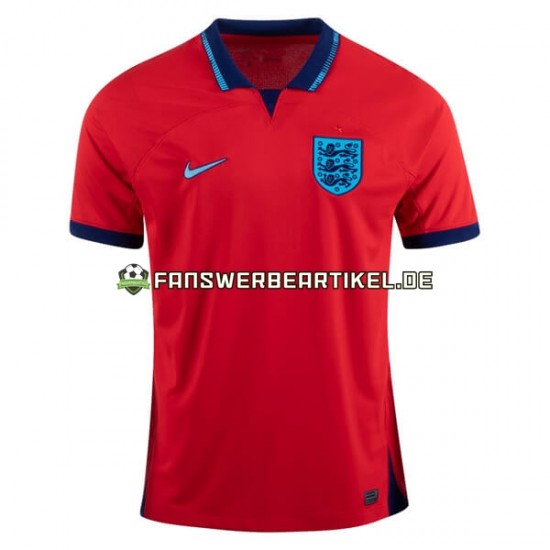 Trikot England Herren Auswärtsausrüstung WM 2022 Kurzarm