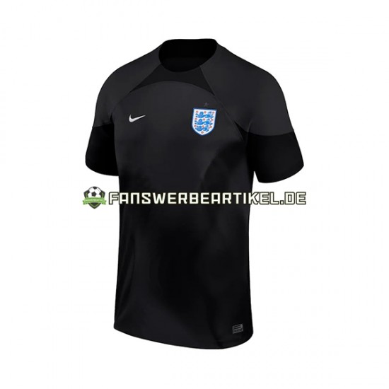 Torwart Trikot England Herren Heimausrüstung WM 2022 Kurzarm