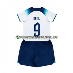 Kane 9 Trikot England Kinder Heimausrüstung WM 2022 Kurzarm