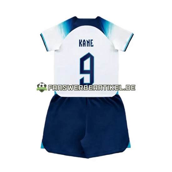 Kane 9 Trikot England Kinder Heimausrüstung WM 2022 Kurzarm