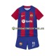 Ansu Fati 10 Trikot FC Barcelona Kinder Heimausrüstung 2023-2024 Kurzarm