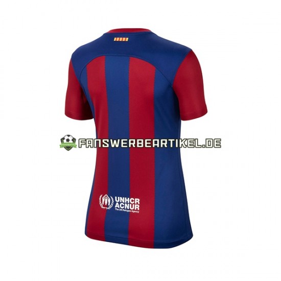 Trikot FC Barcelona Dame Heimausrüstung 2023-2024 Kurzarm