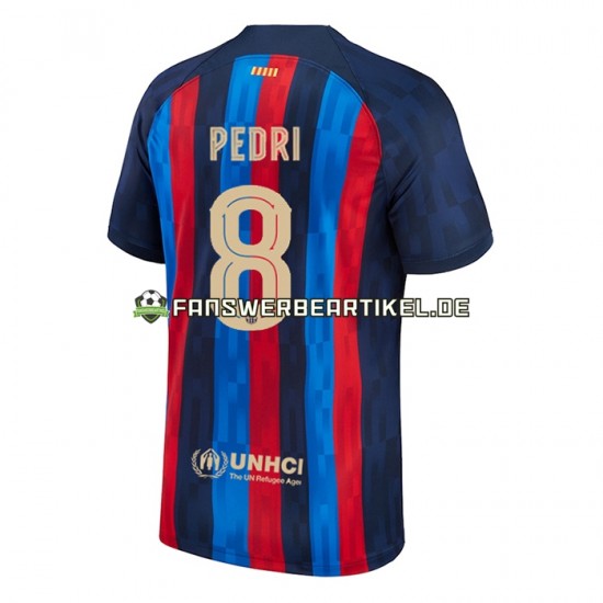 Pedri 8 Trikot FC Barcelona Herren Heimausrüstung 2022-2023 Kurzarm