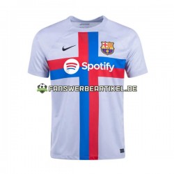 Trikot FC Barcelona Herren Ausweich ausrüstung 2022-2023 Kurzarm
