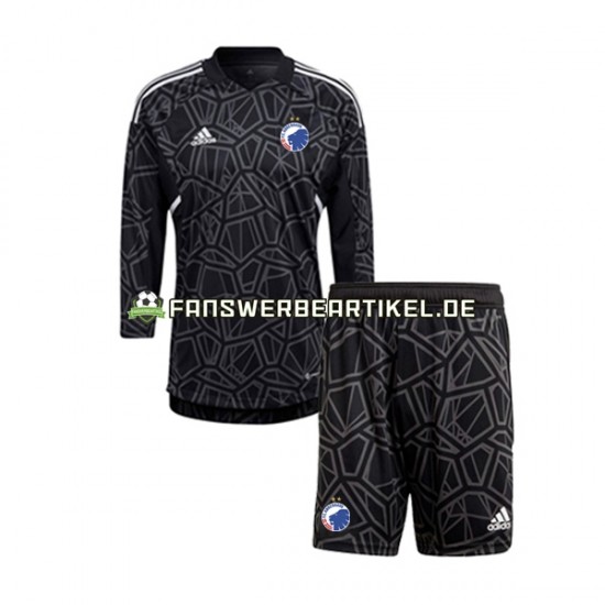 Torwart Trikot FC Copenhagen Kinder Heimausrüstung 2022-2023 Langarm