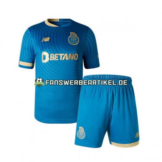 Trikot FC Porto Kinder Ausweich ausrüstung 2023-2024 Kurzarm