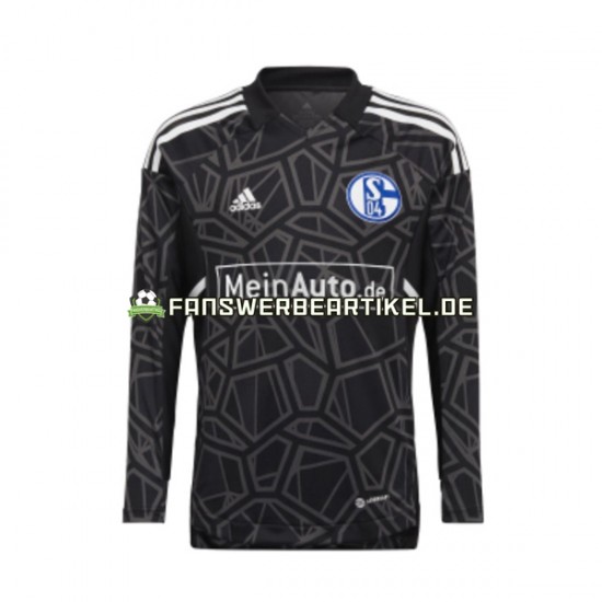 FC Torwart Trikot Schalke 04 Herren Heimausrüstung 2022-2023 Langarm