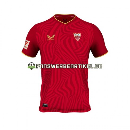 Trikot FC Sevilla Herren Auswärtsausrüstung 2023-2024 Kurzarm