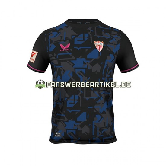 Trikot FC Sevilla Herren Ausweich ausrüstung 2023-2024 Kurzarm