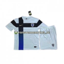 Euro 2020 Trikot Finnland Kinder Heimausrüstung Kurzarm