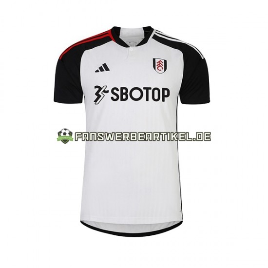 Trikot Fulham Herren Heimausrüstung 2023-2024 Kurzarm