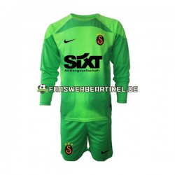 Torwart Trikot Galatasaray Kinder Heimausrüstung 2022-2023 Langarm
