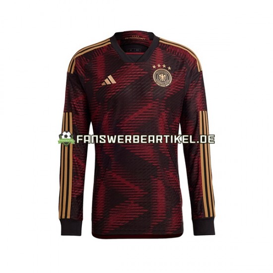 Trikot Deutschland Herren Auswärtsausrüstung WM 2022 Langarm