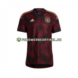 Trikot Deutschland Herren Auswärtsausrüstung WM 2022 Kurzarm