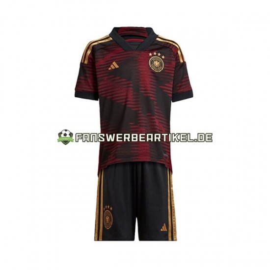 Trikot Deutschland Kinder Auswärtsausrüstung WM 2022 Kurzarm