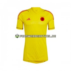 Torwart Trikot Deutschland Herren Auswärtsausrüstung WM 2022 Kurzarm