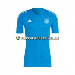 Torwart Trikot Deutschland Herren Heimausrüstung WM 2022 Kurzarm