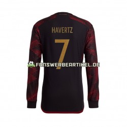 Havertz 7 Trikot Deutschland Herren Auswärtsausrüstung WM 2022 Langarm