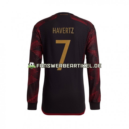 Havertz 7 Trikot Deutschland Herren Auswärtsausrüstung WM 2022 Langarm