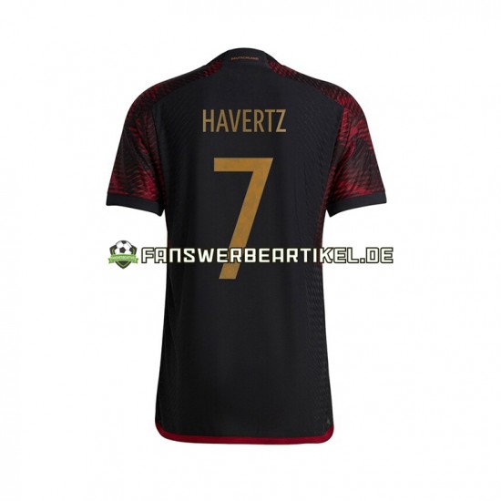 Havertz 7 Trikot Deutschland Herren Auswärtsausrüstung WM 2022 Kurzarm