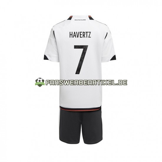 Havertz 7 Trikot Deutschland Kinder Heimausrüstung WM 2022 Kurzarm