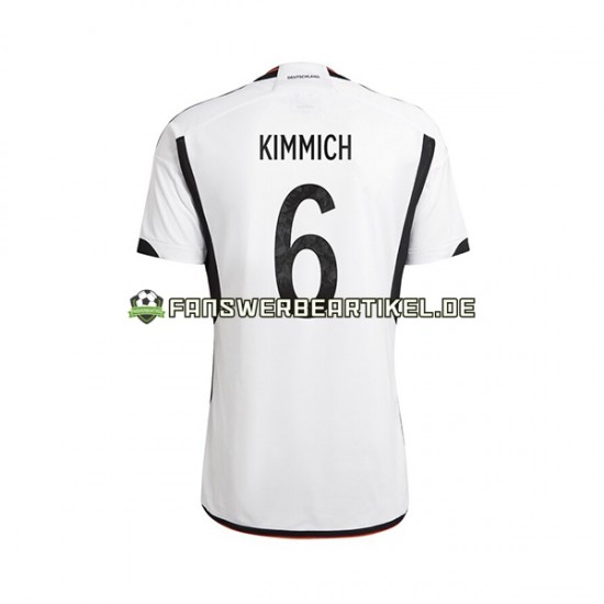 Joshua Kimmich 6 Trikot Deutschland Herren Heimausrüstung WM 2022 Kurzarm