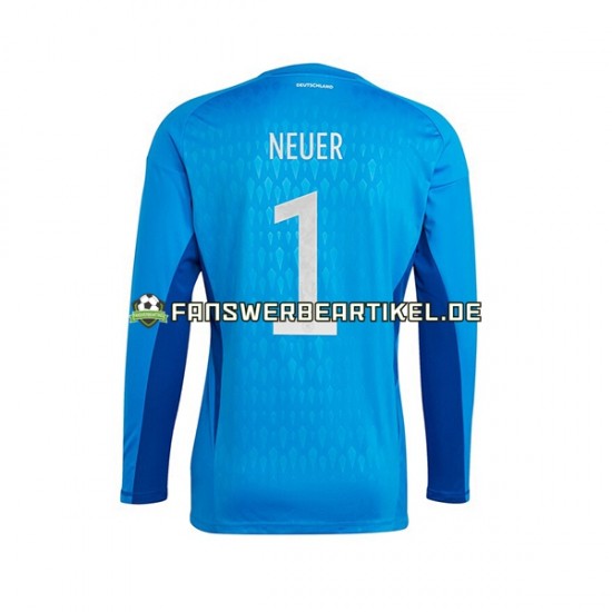 Manuel Neuer 1 Torwart Trikot Deutschland Herren Heimausrüstung WM 2022 Langarm