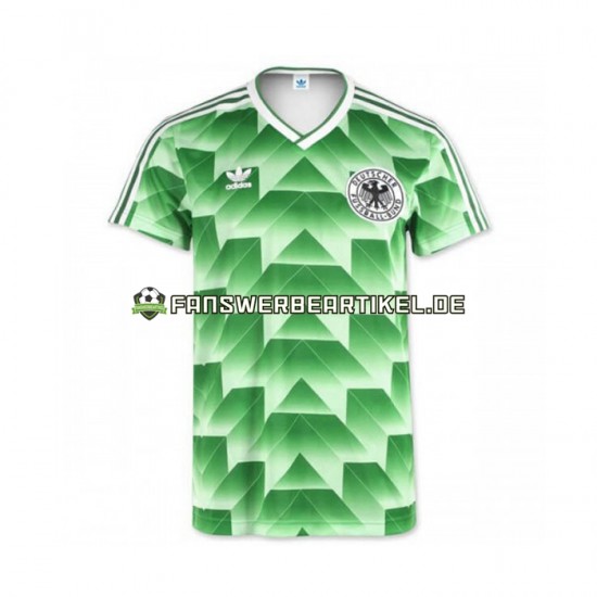 Retro Trikot Deutschland Herren Auswärtsausrüstung 1990 Kurzarm