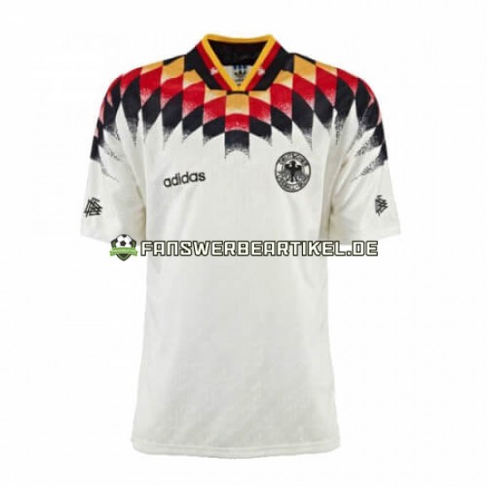 Retro Trikot Deutschland Herren Heimausrüstung 1994 Kurzarm