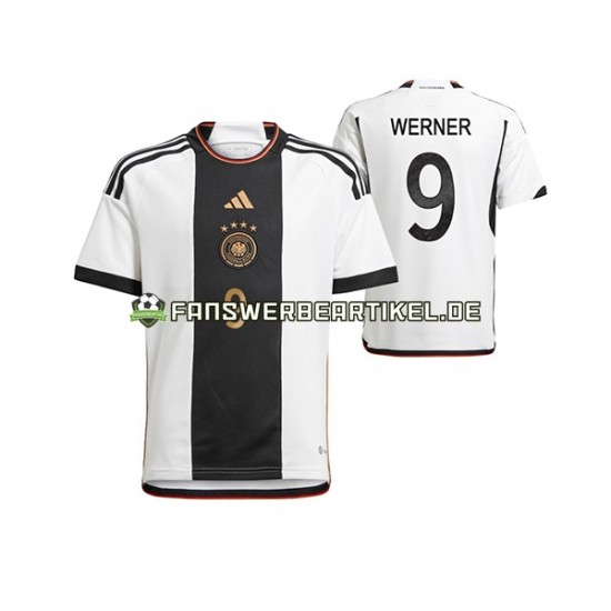 Timo Werner 9 Trikot Deutschland Herren Heimausrüstung WM 2022 Kurzarm