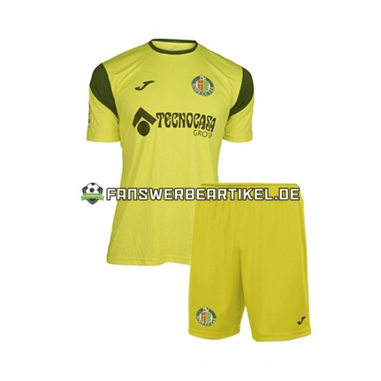 Torwart Trikot Getafe CF Kinder Heimausrüstung 2022-2023 Kurzarm