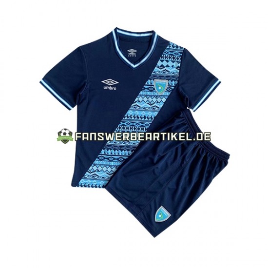 Trikot Guatemala Kinder Auswärtsausrüstung 2023 Kurzarm