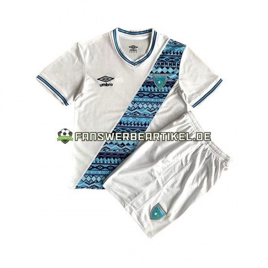 Trikot Guatemala Kinder Heimausrüstung 2023 Kurzarm