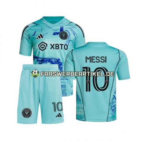 Lionel Messi 10 Special Trikot Inter Miami Kinder Heimausrüstung 2023-2024 Kurzarm