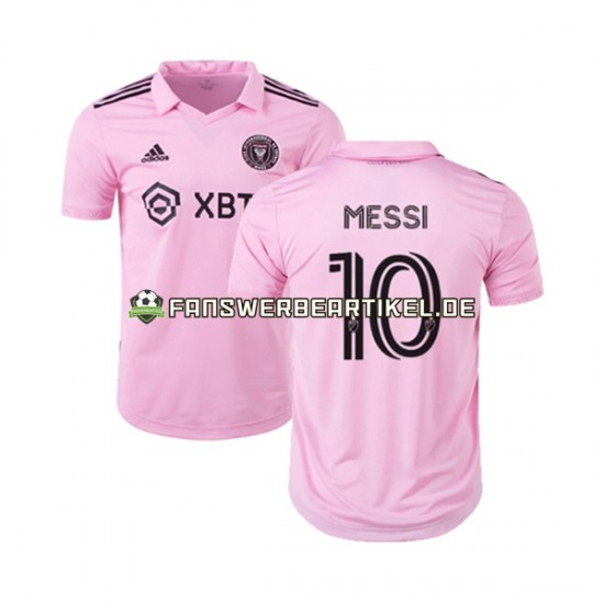 Lionel Messi 10 Trikot Inter Miami Herren Heimausrüstung 2023 Kurzarm