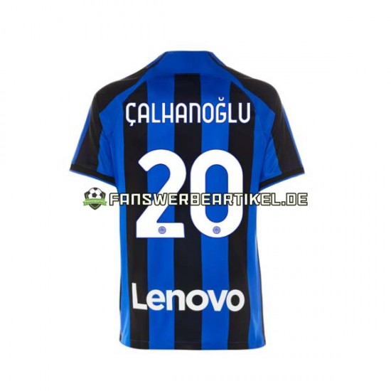 Hakan Calhanoglu 20 Trikot Inter Mailand Herren Heimausrüstung 2022-2023 Kurzarm