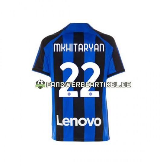 Henrikh Mkhitaryan 22 Trikot Inter Mailand Herren Heimausrüstung 2022-2023 Kurzarm