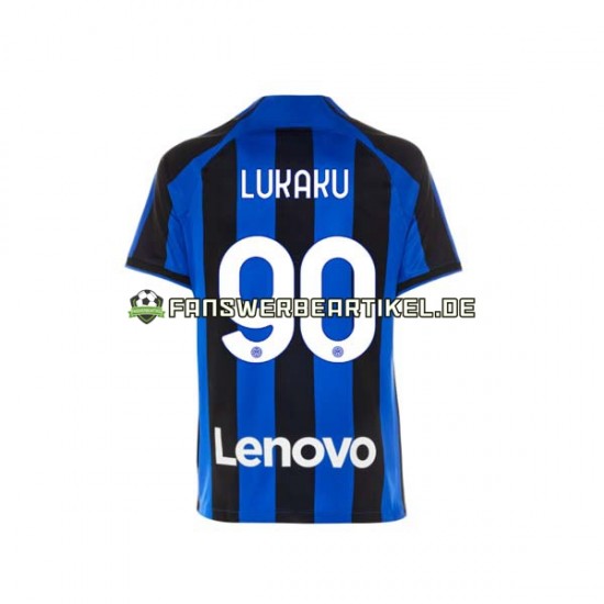 Romelu Lukaku 90 Trikot Inter Mailand Herren Heimausrüstung 2022-2023 Kurzarm