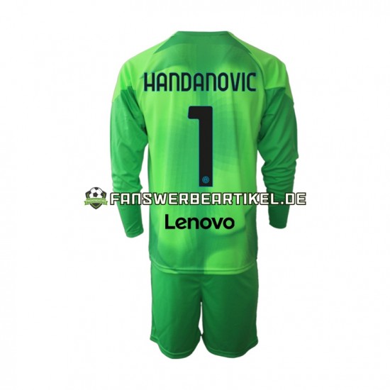 Samir Handanovic 1 Torwart Trikot Inter Mailand Kinder Ausweich ausrüstung 2022-2023 Langarm