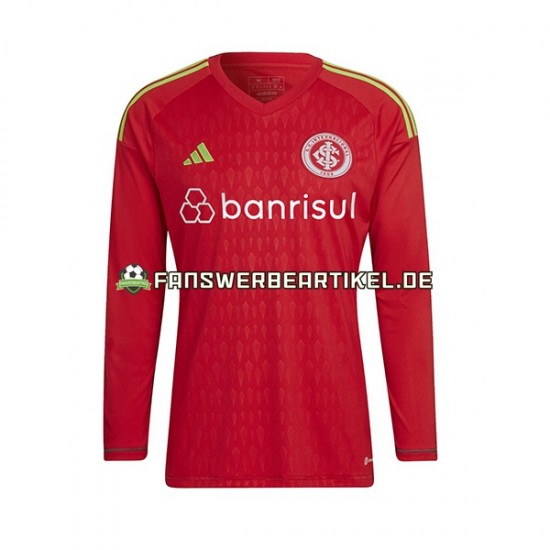 Torwart Trikot Internacional Herren Heimausrüstung 2023-2024 Langarm