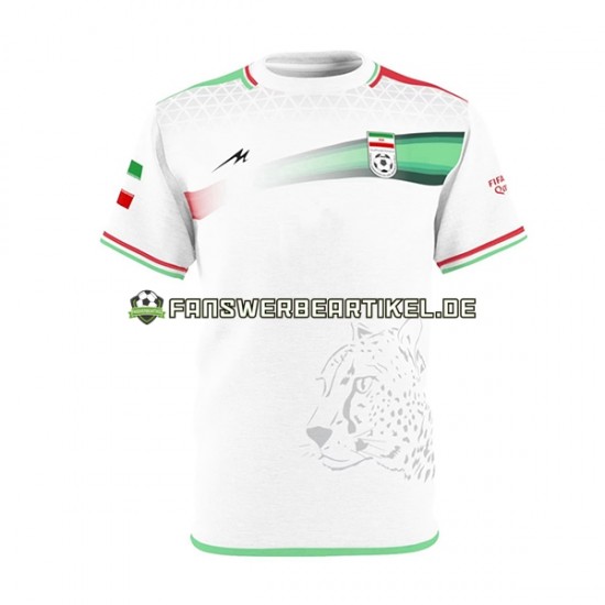 Trikot Iran Herren Heimausrüstung WM 2022 Kurzarm