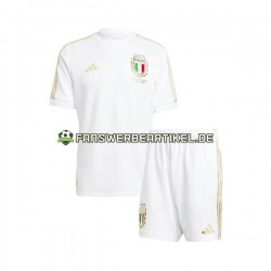 Anniversary Trikot Italien Kinder Heimausrüstung 2023 Kurzarm