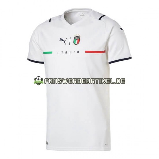 Trikot Italien Herren Auswärtsausrüstung 2021-2022 Kurzarm