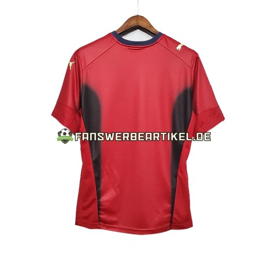 Retro Torwart Trikot Italien Herren Auswärtsausrüstung 2006 Kurzarm