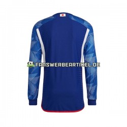 Trikot Japan Herren Heimausrüstung WM 2022 Langarm