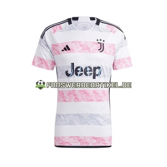 Trikot Juventus Turin Herren Auswärtsausrüstung 2023-2024 Kurzarm