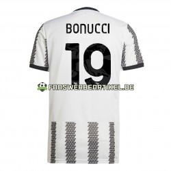 Bonucci 19 Trikot Juventus Turin Herren Heimausrüstung 2022-2023 Kurzarm