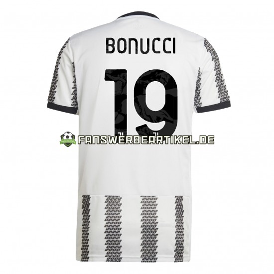 Bonucci 19 Trikot Juventus Turin Herren Heimausrüstung 2022-2023 Kurzarm