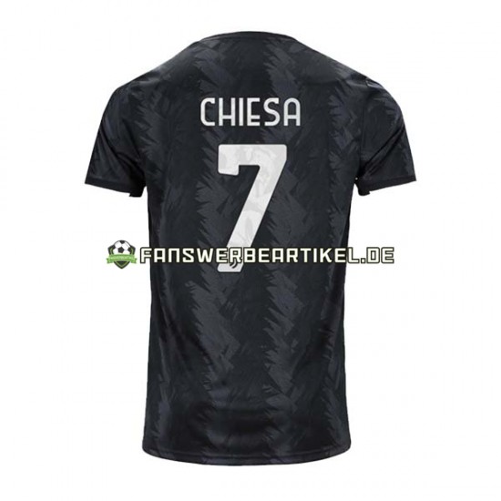 Chiesa 7 Trikot Juventus Turin Herren Auswärtsausrüstung 2022-2023 Kurzarm